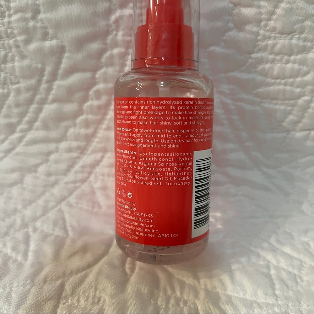 New Luseta Keratin Oil Weightless Smoothing Hair - Picture 2 of 2